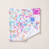 Formes géométriques Abstraites (Gant de toilette)