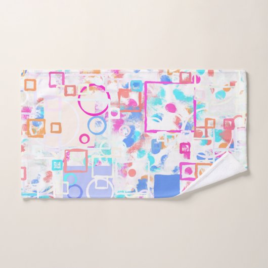 Formes géométriques Abstraites (Serviette à main)