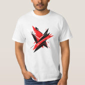 Formes géométriques Abstraites en gras T-shirt mod (Devant)