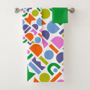 Formes géométriques colorées