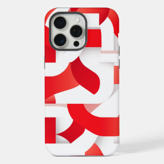 🔴 Formes Géométriques en Rouge et Blanc ⚪