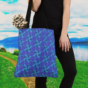 Formes géométriques en Sac fourre-tout Turquoise e