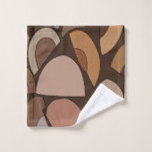 Formes géométriques modernes du milieu du siècle (Gant de toilette)