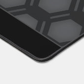 Formes hexagonales gris noir futuriste (Coin)