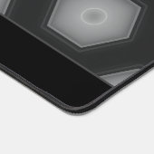 Formes hexagonales gris noir futuriste (Coin)