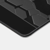 Formes hexagonales noires futuristes (Coin)