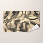 Formes kaki ou beige courbées, aux tons lumineux (Serviette à main)