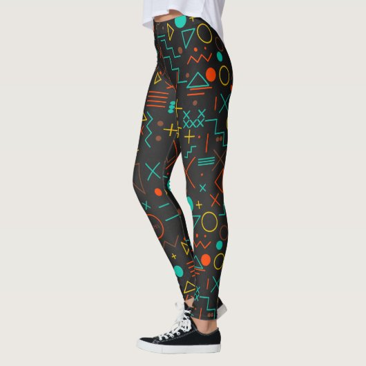 Formes Leggings tout-sur-impression (Gauche)