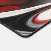 Formes liquides modernes de design rouge noir gris (Coin)