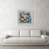 Formes marines - Impression d'art en toile