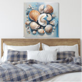 Formes marines - Impression d'art en toile (Insitu(Chambre))