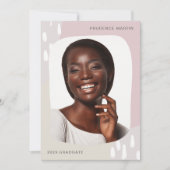 Formes modernes Invitation d'une soirée de graduat (Devant)