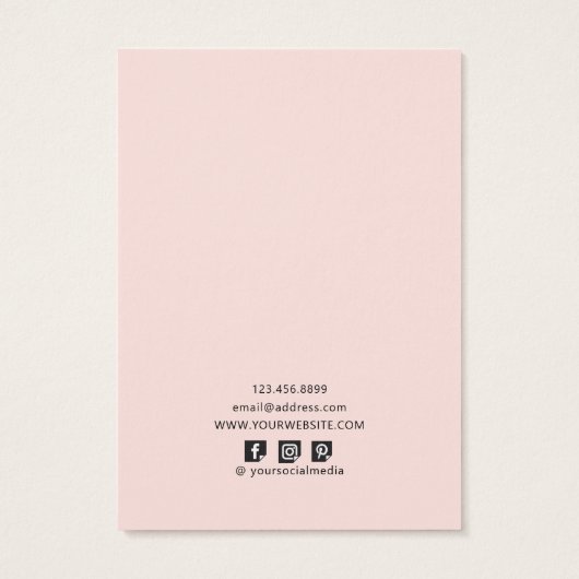 Formes modernes Texturé Stud Porte Cartes d'Affich (Dos)