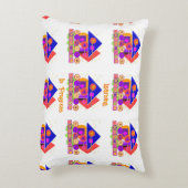 Formes Numéros Symboles Enfants Accent Coussin (Dos(Vertical))