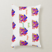 Formes Numéros Symboles Enfants Accent Coussin (Devant(Vertical))