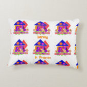 Formes Numéros Symboles Enfants Accent Coussin (Dos)
