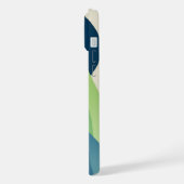 Formes ondulées vertes et bleues (Côté gauche)