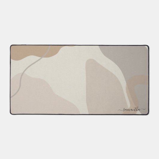 Formes organiques modernes script police monogramm (Recto)