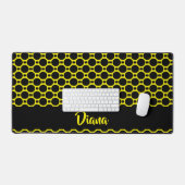 Formes ovales jaune noir (Clavier et souris)