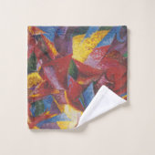 Formes plastiques d'un cheval - Umberto Boccioni (Gant de toilette)
