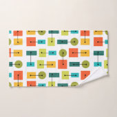 Formes simples de l'ère atomique multicolores (Serviette à main)