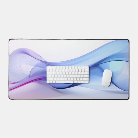 Formes transparentes bleu et lavande (Clavier et souris)