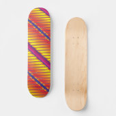 Formes très Cool et colorées Skateboard (Recto)