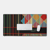 Formes triangulaires triangulaires avec initiales  (Clavier et souris)