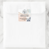 Formes uniques Étiquettes du logo de la bougie de  (Sac)