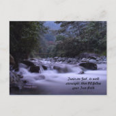 Formez-Moi Dieu pour marcher Carte postale Psaume  (Devant)