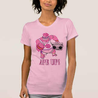 formez ! T-shirt rose de gorille de ZOMG