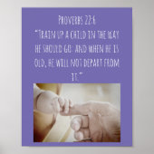 Formez Un Poster De Citation De La Bible Pour Enfa (Devant)