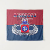 Formidable 82nd Airborne Division Wandkleed (Voorkant (horizontaal))