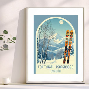 Formigal-Panticosa Spanje ski resort Poster
