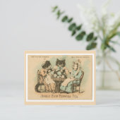 Formosa Tea Cats Briefkaart (Staand voorkant)