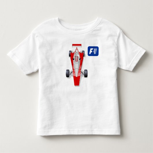 Formula 1 race car kinder shirts (Voorkant)