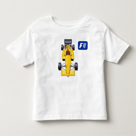 Formula 1 race car kinder shirts (Voorkant)