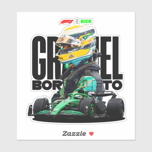 Formula 1 Race Sticker (Vel)