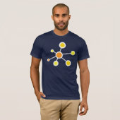 Formula Project molecule T-Shirt (Voorkant volledig)