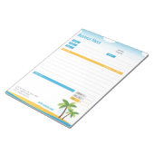 Formulaire de commande de thème ou Bloc-notes de f (Incliné)