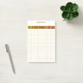 formulaire de commande post-it (Bureau)