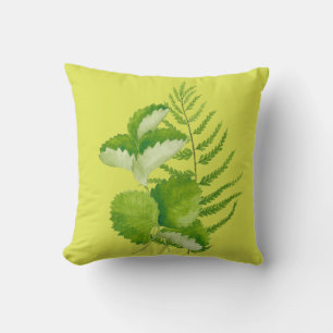 Formulaires en vert sur un Coussin