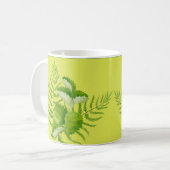 Formulaires en vert sur une Mug classique (11 oz.) (Devant gauche)