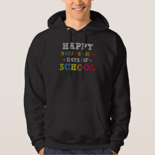 Formule 100 dagen wiskunde Kind jongens Gir Hoodie