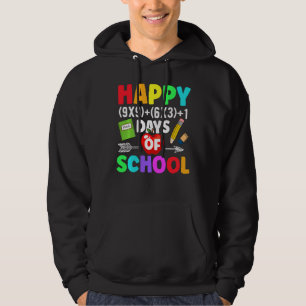 Formule 100 dagen wiskunde Wiskunde leraar schoolS Hoodie