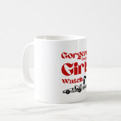 Formule 1 meisjes koffiemok (Voorkant links)