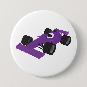Formule 1 raceauto ronde button 7,6 cm