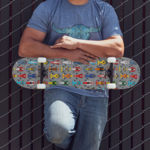 Formule 1 raceauto's skateboard
