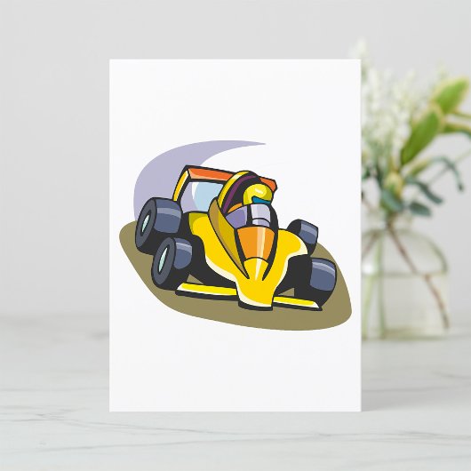 Formule 5-racewagen kaart