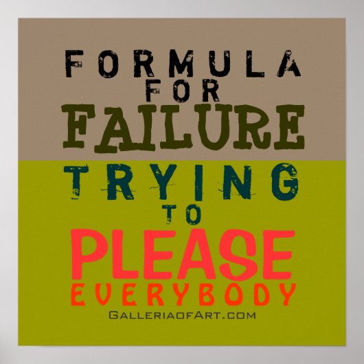 Formule d'échec ~ 16x16 Poster (Devant)